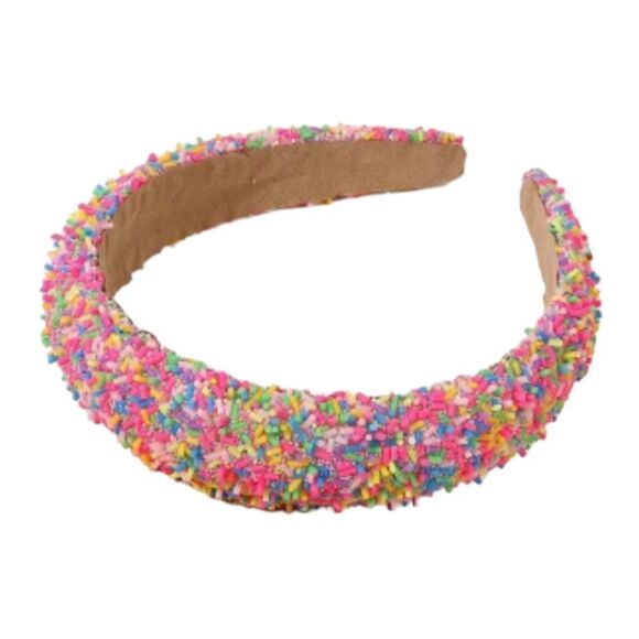 New PINK SPRINKLES TRENDING HEADBAND - Picture 1 of 1
